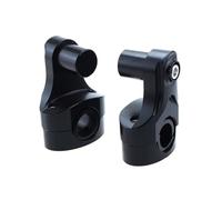 Rehausseur de moto Compatible Avec Pour G310R 2017-2019 Pour R1150R 2001-2005 22MM Accessoires De Moto Rehausseur De Guidon Gros Guidon Support De Serrage Adaptateur D'extension(Black)