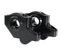 Rehausseur de moto Compatible Avec XL 1000 V Pour Varadero 2001-2009 Pour NC700S 2012-2013 Rehausseurs De Guidon Décalés De 7/8" 22 Mm Surélevés Et Déplacés Vers L'arrière.(Gloss Black)