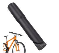 Rehausseur de potence de vélo - Rallonge en aluminium léger noir - Riser de tige de fourche pour soulever le guidon, adaptateur de potence pour une meilleure position d'assise sur vélo de route et VTT