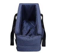 Rehausseur de siège auto pour chiens - 45,7 cm Grande boîte de transport pour petits animaux de compagnie, boîte de voyage souple, berceau pour soulever les chats, cage pour chiot lavable, portable