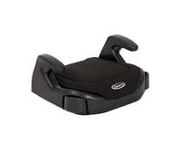 Graco Booster Basic R129, Rehausseur de siège auto sans dossier, stature de 135 à 150 cm (environ 7 à 12 ans), noir, Black