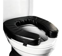 Rehausseur De Siège De Toilette - Coussin Épais, Noyau En Mousse Imperméable, Support Antidérapant Confortable, Aide À L'assise Durable | Salle De Bains, Appartement, Hôtel, Usage Domestique, Pour