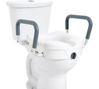 Réhausseur de siège de toilette, hauteur 12,7 cm, hauteur 158 kg, pour toilettes rondes et oblongues