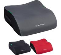 Rehausseur de siège Dunlop Auto Enfants Gris Rehausseur de siège ECE R129 - Siège enfant ergonomique à partir de 3 ans - Avec housse lavable