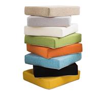 Rehausseur de siège pour chaise de salle à manger, 40 x 40 x 8 cm, pour intérieur et extérieur, en mousse haute densité, antidérapant, lavable