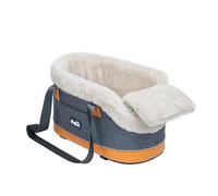 Rehausseur de siège pour voiture - Sécurité pour chiens et chats - Sac de transport sûr - Durable et support de transport renforcé - Les petits chiens et chats sont dans le siège de sécurité SUV V
