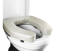 Réhausseur de toilettes handicapé, siège de toilette surélevé, cadre de support avec fonction antidérapante, accessoire de sécurité pour une utilisation facile, kit d'aide de salle de bain, personnes