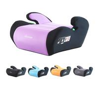 Réhausseur de voiture pour enfants Bemesu,ECE R 129 ceinture de sécurité trois points,booster pad,facile à porter，125-150 cm,6-10 ans，violet clair