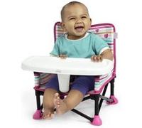 Rehausseur Disney Baby Chaise D'appoint Minnie Mouse, Réhausseur Pop 'n Sit, Intérieur, Extérieur, Pratique Et Compacte, Pliage Rapide,