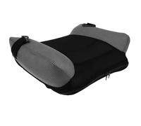 Rehausseur gonflable portable sans dos avec boucle et sac de transport, coussin de siège respirant pour les voyages en plein air..