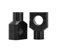 Rehausseur Guidon Kit de rehausseurs de Guidon CNC universels pour Moto pour Sportster, 7/8" 22 mm 1" 25 mm, Pince Fixe