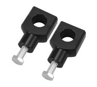 Rehausseur Guidon Kit de rehausseurs de Guidon CNC universels pour Moto pour Sportster, 7/8" 22 mm 1" 25 mm, Pince Fixe