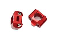 Rehausseur Guidon Moto Adaptateur de pince montage pour guidon barre graisse CNC 22MM à 28MM pour Pit Dirt Bike moto MX ATV