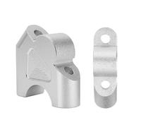 Réhausseur guidon Moto Pour BMW Pour R1250R Pour R 1250R Pour R1250 R Pour R 1250 R 2019-2022 Guidon Riser Clamp Extension Adaptateur Guidon Support Pince rehausse guidon moto(Sliver)