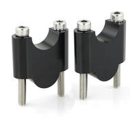 Rehausseur Guidon Moto pour Ducati pour Multistrada 1000 620 7/8 "22mm Rehausseurs Guidon Moto Rehausseurs Montage Aluminium Rehausse Guidon Moto(Black 40mm)