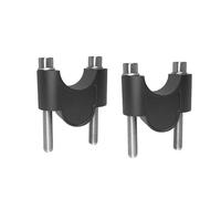 Réhausseur Guidon Moto pour Kawasaki pour Versys-X 250 300 pour Versys 1000 pour Versys1000 Rehausseurs Guidon Moto Couvercle Serrage Barre Rehausse Guidon Moto(Le Noir)