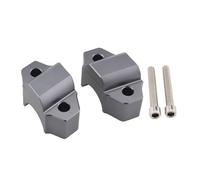 Réhausseur guidon Moto Pour Super Pour Tenere 1200 Pour Tenere1200 2014-2023 Moto Guidon Riser Bar Clamp Rehausser Bloc Pince rehausse guidon moto(Gris)