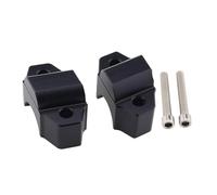 Réhausseur guidon Moto Pour Super Pour Tenere 1200 Pour Tenere1200 2014-2023 Moto Guidon Riser Bar Clamp Rehausser Bloc Pince rehausse guidon moto(Le noir)
