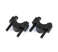 Rehausseur Guidon Moto Pour Tenere700 pour XT700Z 2019 - Supports guidon moto Support montage pince Riser CNC Billet Aluminium(Noir)