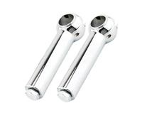 Rehausseur Guidon Pince De Guidon Moto Support Barre Montée 2 Pouces 3 4 5 25MM pour Cruisers(White 5Inches)