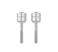 Rehausseur Guidon pour BMW F800GS pour ADV F700GS F650GS F 800 700 GS 650 pour Kit D'outils Rehaussement Guidon Moto Double Déplace La Barre Levage Guidon en Aluminium Rehausse Guidon(Argent)