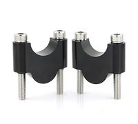 Rehausseur Guidon pour CB500F CB650F CB600F pour Hornet 599 CB900F pour Hornet 900 CB250F Rehausseurs De Guidon 22 Mm 7/8" CNC Billet Riser Guidon Moto(Black 30mm)