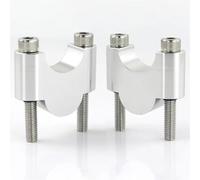 Réhausseur Guidon pour Moto pour BMW pour R1200R F800S F800ST R1150R G310R G310GS R1150R Risers De Guidon 22mm 7/8 "Risers De Montage À Graisse(Silver 30mm)