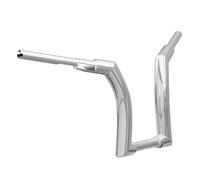 Rehausseur Guidon pour Softail pour Custom pour FXSTC pour Slim FLS 2015-2019 Guidon Chromé Z Drag Rise 12" 14" 16" Moto Riser Guidon Moto(14 inch)