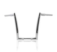 Rehausseur Guidon pour Sportster pour Softail pour Dyna pour Road 1994-2023 Moto Rétro Guidon 14" 16'' 18" Volant 25 Mm Riser Guidon Moto(Chrome 14inch)