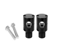 Rehausseur Guidon Pour Suzuki Pour Intruder Pour Marauder Pour Boulevard Support Guidon Chromé Noir Pour Guidons 1'' 7/8" 22MM 25MM Riser(Black 22mm)