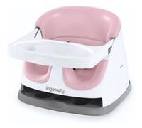 Rehausseur INGENUITY Siege réhausseur 2en1 avec plateau a rangement intégré pivoine des