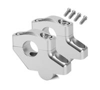 Rehausseur Moto Rehausseur de guidon de moto 1" 25,4 mm, déporté, pinces de fixation pour guidon pour Shadow 600 750 1100