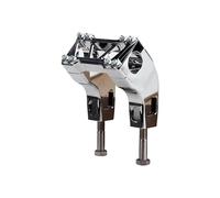 Rehausseur Moto Rehausseurs de guidon rétractables pour Softail pour Sportster pour Touring pour Road King pour Street Bob 28 mm, 1-1/8'', fixation par pince