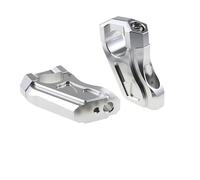 Rehausseur Moto Riser pour BMW R pour Ninet 2014-2023 Extensions De Guidon Moto Riser De Guidon De Moto(Silver)