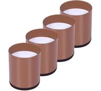 Rehausseur Pieds de Lit Lot de 4 Acier Carbone, Risers de Meubles Ajoutent Hauteur de 5CM, Supportent 10000 lbs, Rehausseurs de Tab