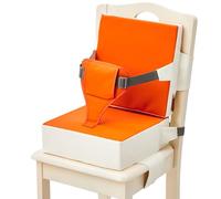 Rehausseur portable pour les tout-petits - Siège rehausseur de cuisine antidérapant - Coussin épais avec bandes élastiques - Design résistant aux rayures pour les - Réhausseur de chaise facile