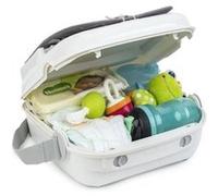 Rehausseur chaise enfant - Rehausseur de chaise - Rehausseur chaise enfant repas - Siège rehausseur bébé - Siège enfant table - Rehausseur 3 En 1 Yommigo - Blanc/ Gris - BE-BO513 BENBAT