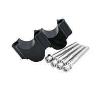 Rehausseur Pour Ninja 250 300 400 650R ZX6R BWM Moto Guidon Barre De Montage Poignée Pince Adaptateur(22mm Black)