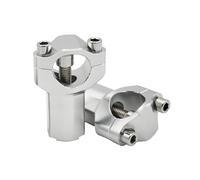 Rehausseur Pour TC FC TE FE 125-501cc 2009-2022 SX SXF XC XCF XCW Moto CNC 28MM Rehausseurs Guidon Pince Montage De Barre Adaptateur(Silver 1)