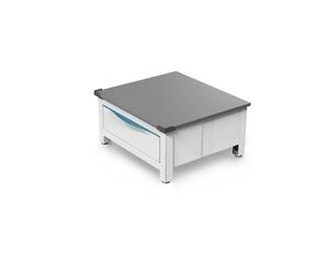 Réhausseur universel - MELICONI - BASE SPACE EXTRA - H30cm - Tiroir coulissant 28L - Hauteur réglable