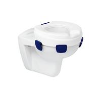 Rehausseur WC | Rehausse wc avec abattant | Élève jusqu'à 11 cm | 4 Clips | Modèle Clipper III