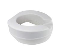 Rehausseur WC, Rehausseur toilettes, Sans Couvercle, Hauteur 11 cm, Blanc
