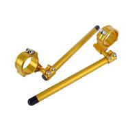 Rehausseurs Barre Guidon Moto Clip De Fixation Supérieur Surélevé pour Moto, Adaptateur Barre Poignée Réglable, 37mm, 45mm, 51mm, 52mm, 58mm