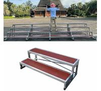 Rehausseurs choraux portables à 4 niveaux - Plates-formes à hauteur réglable pour les spectacles, idéal pour les chorales et les événements