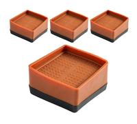 Rehausseurs de canapé empilables, 4 pièces, Extensions de Support de Levage de Meubles, Coussinets de Pieds Robustes, Blocs de stabilité | Solution d'élévation réglable pour la Maison, la cui