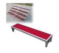 Rehausseurs de chœur à 4 niveaux, support d'escalier amovible pour représentations de chorale, installation de photographie portable à étages pour salles de t églises