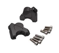 Rehausseurs de guidon de moto pour R1200GS LC 13-17/ADV 14-17/Rally 16-19, S1000XR 15-19 de qualité supérieure - Support de serrage à hauteur croissante (noir)