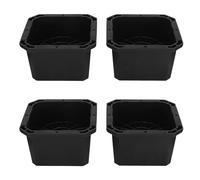 Rehausseurs De Lit 4 Pièces, Bloc Rehausseur Pour Meubles, Caoutchouc Résistant, Support Robuste, Pour Lit, Canapé, Bureau - Stabilité Supérieure, Gain De Place, Nettoyage Facile (Tapez 2)