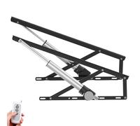 Rehausseurs de lit en acier robuste avec télécommande, 2 mécanismes de levage de lit électriques, capacité de charge de 600 kg, idéal pour le rangement et les bases de divan à ressorts