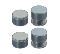 Rehausseurs de lit pratiques et réglables en alliage d'aluminium robuste pour créer sans effort un espace supplémentaire sous vos meubles (4 pièces)